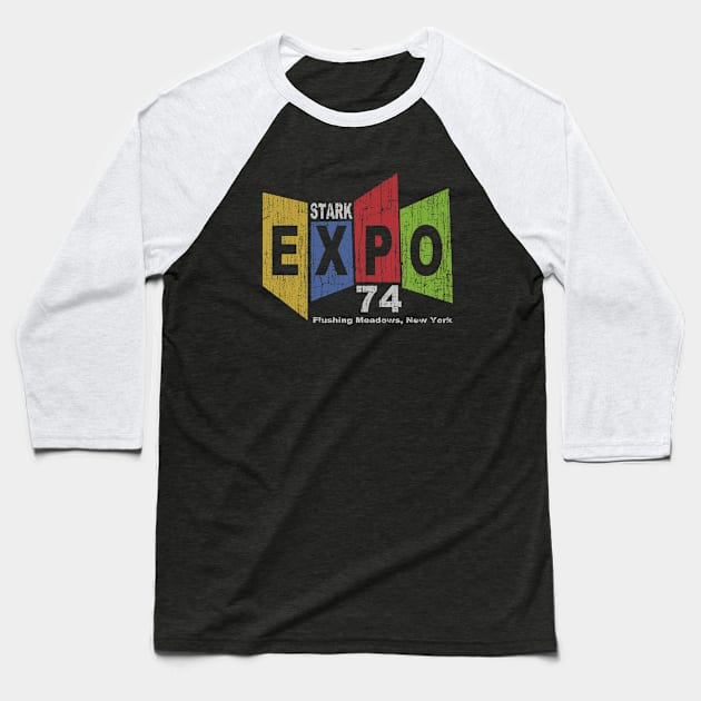 Stark Expo 74 Baseball T-Shirt by vender